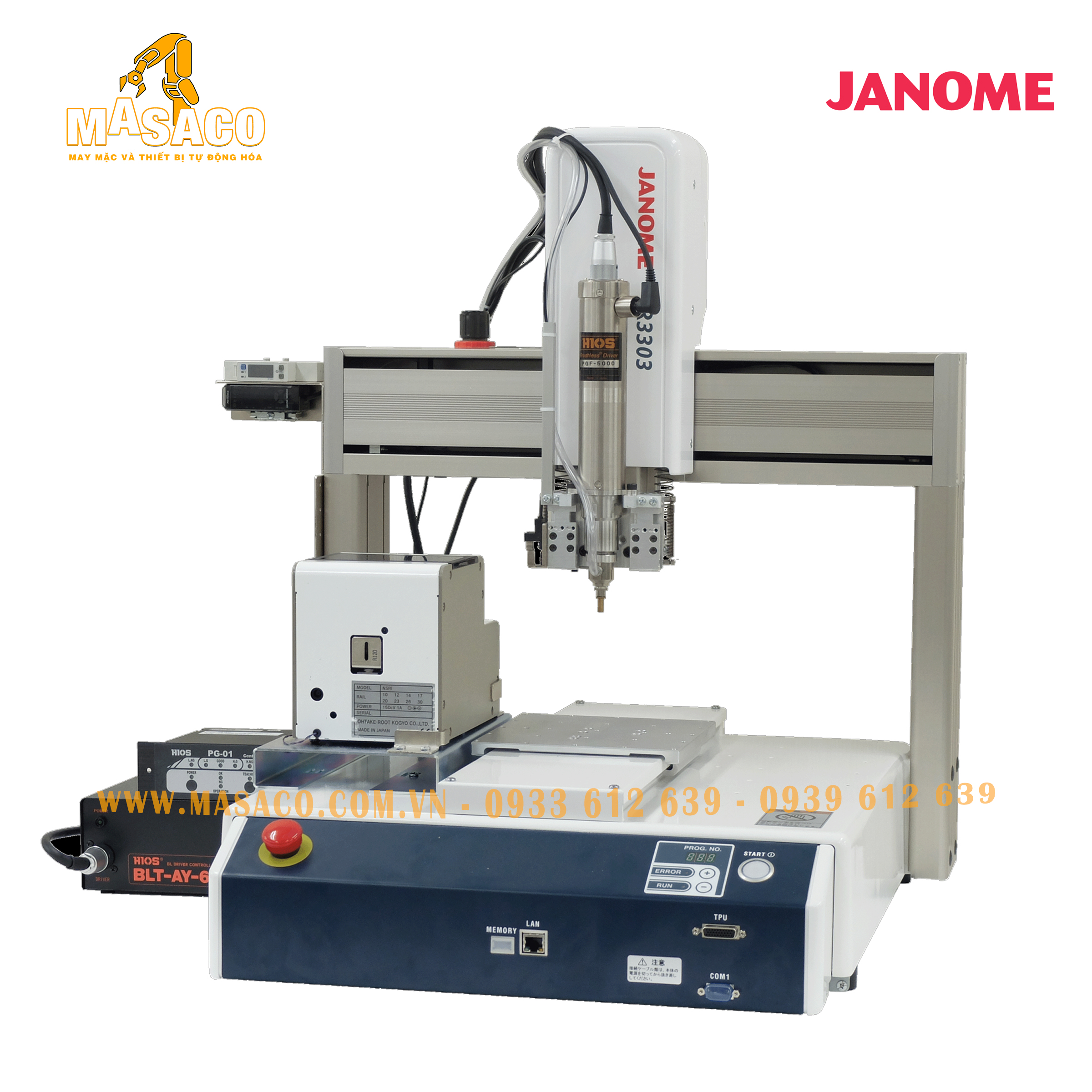 janome-desktop-robot-jr3000-series-screw-tightening-robot