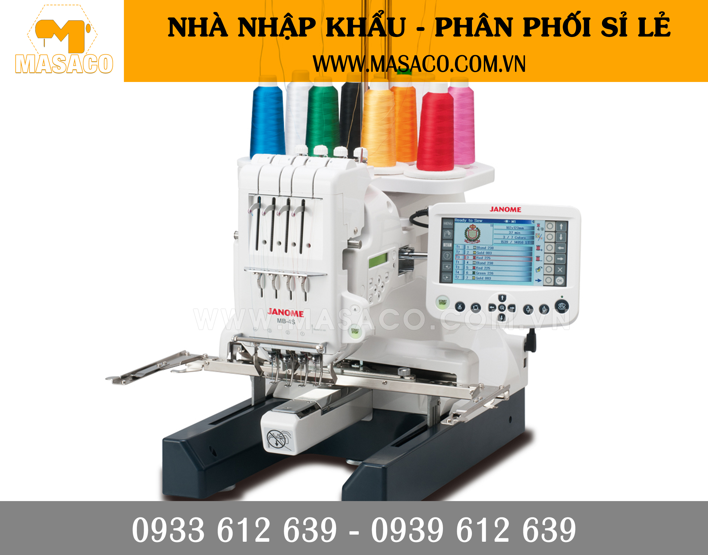 may-theu-vi-tinh-4-kim-janome-nhat-ban-model-mb4se-janome-mb4-s-embroidery-machine