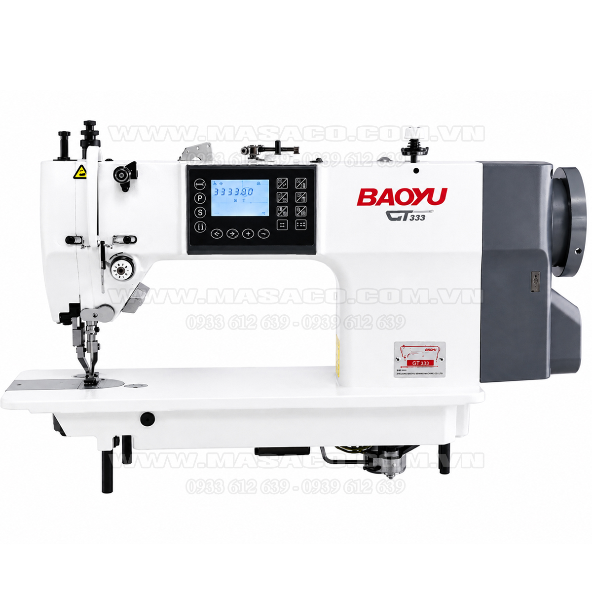 MÁY MAY 1 KIM CHÂN VỊT BƯỚC CÔNG NGHIỆP BAOYU GT-333