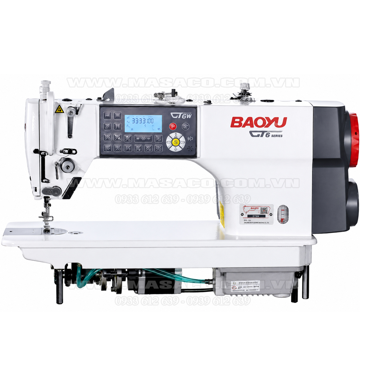 MÁY MAY 1 KIM CÔNG NGHIỆP ĐIỆN TỬ BAOYU GT6W